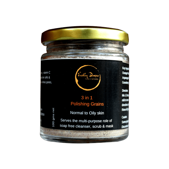 3 in 1 Polishing Grains – Normal to Oily Skin (100gms)